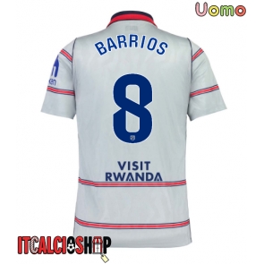 Atletico Madrid Pablo Barrios #8 Terza Maglia 2026-27 Manica Corta